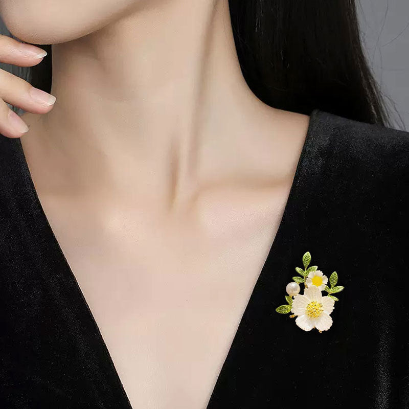 Small Flowers Brooch