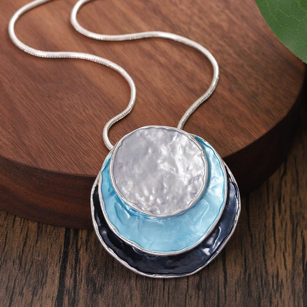 Necklace & Earrings Set – Blue