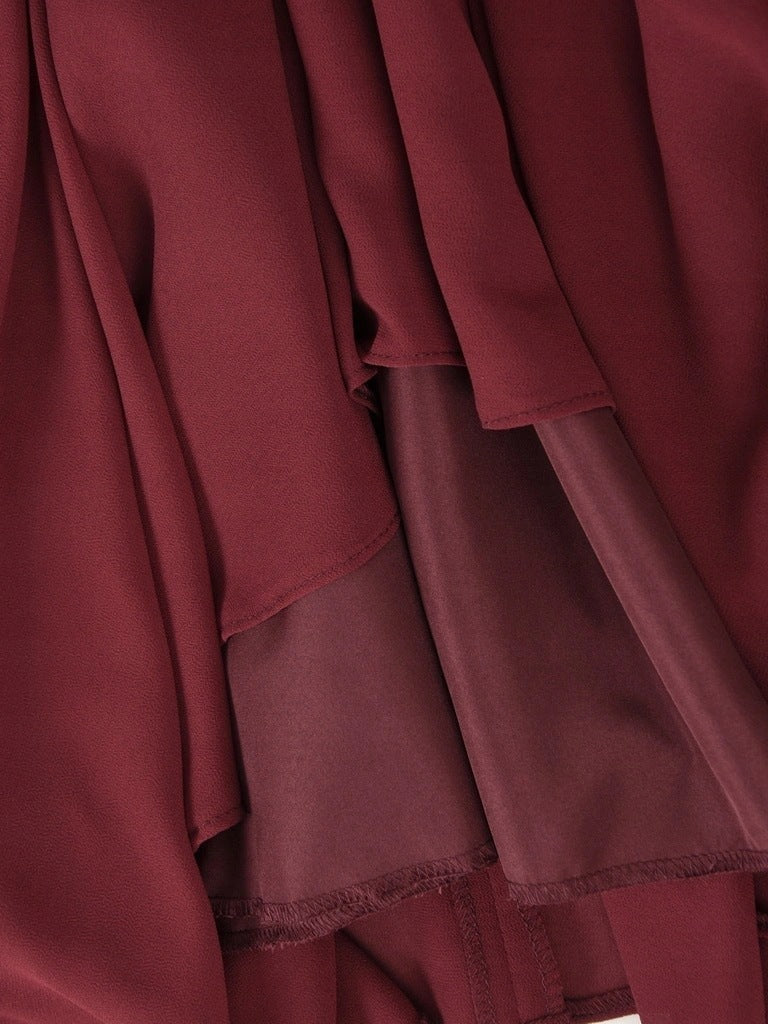 Sukienka ESTERA | color:bordowy