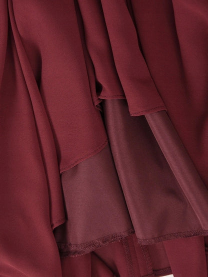 Sukienka ESTERA | color:bordowy