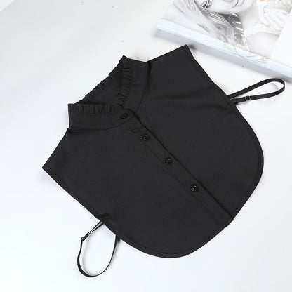Guler detașabil de damă – negru