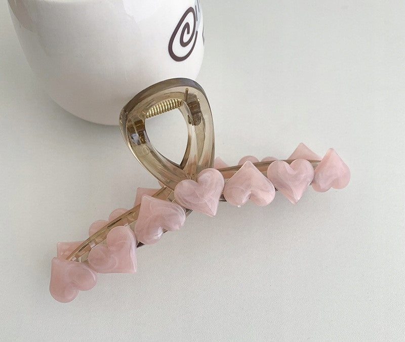 Elegant Banana Hair Clip for Buns and Updos
