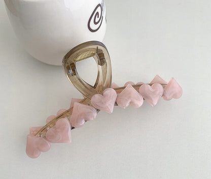 Elegant Banana Hair Clip for Buns and Updos