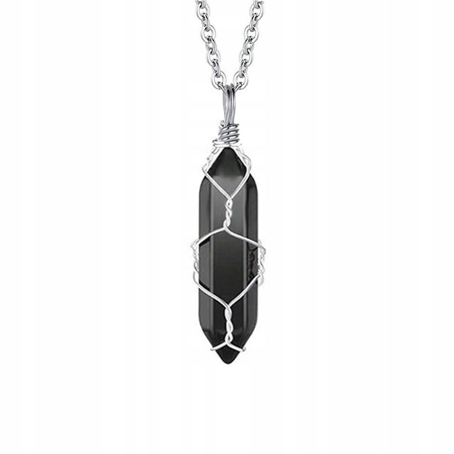 Colier cu onix – negru