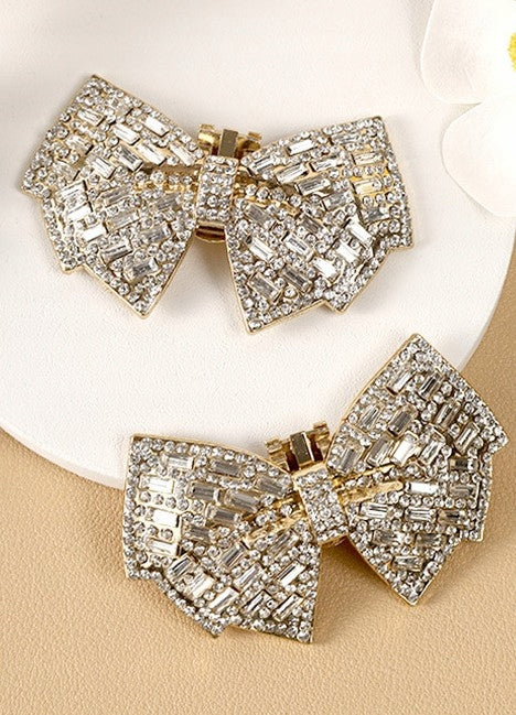 Schuhclips mit Zirkonia