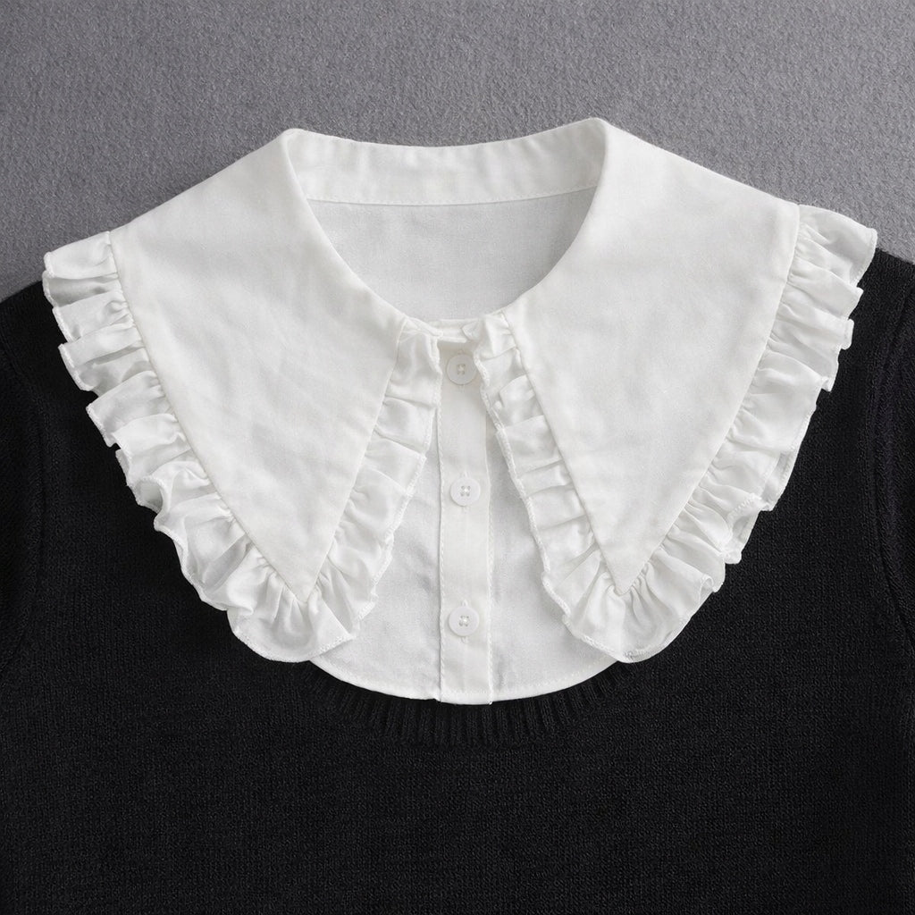Peter Pan Detachable Collar – White