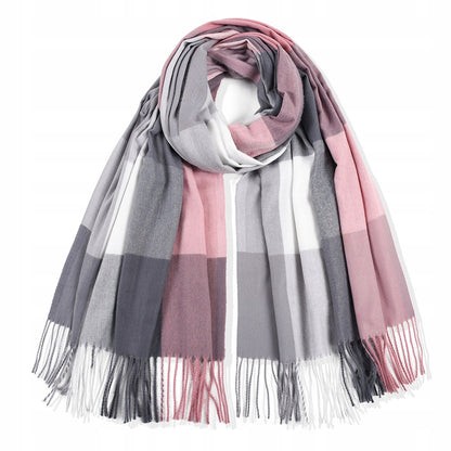 Bufanda de invierno de mujer 200 × 66 cm – multicolor