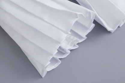Women's Detachable Cuffs – White