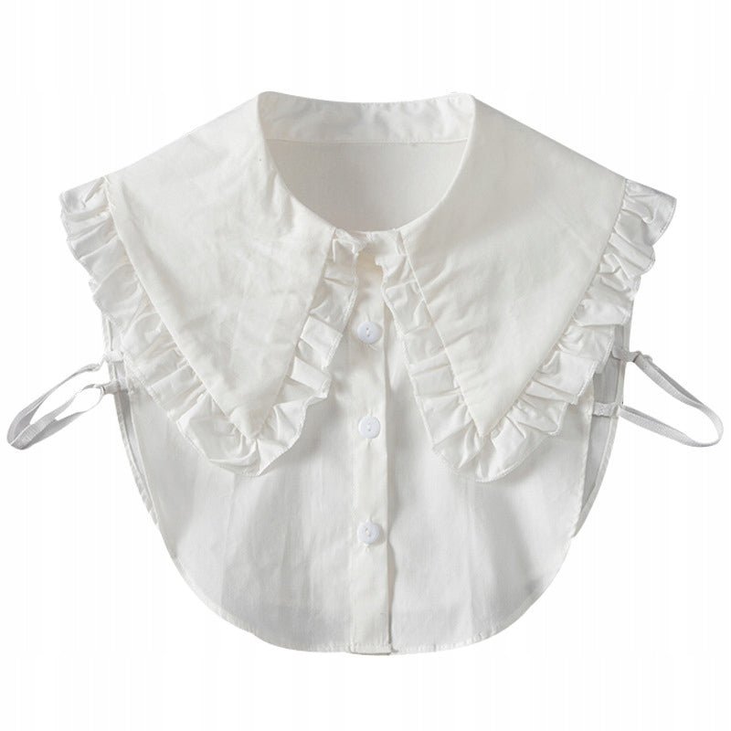 Peter Pan Detachable Collar – White