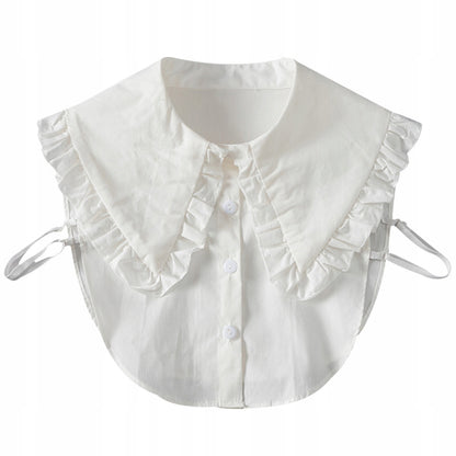 Peter Pan Detachable Collar – White