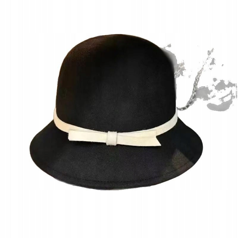 Pălărie bucket de damă – negru