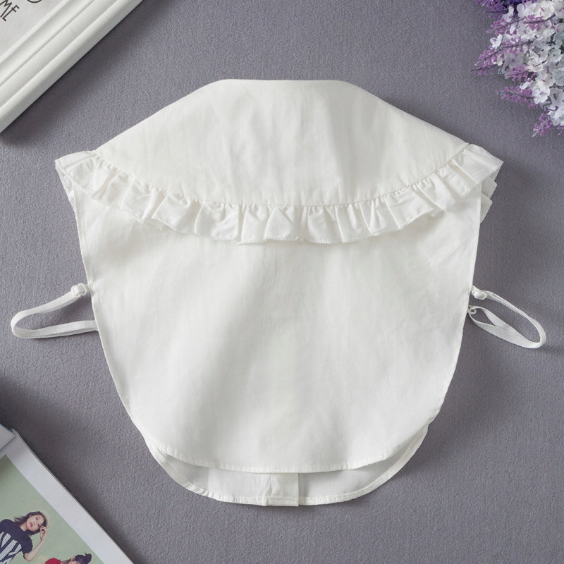 Peter Pan Detachable Collar – White