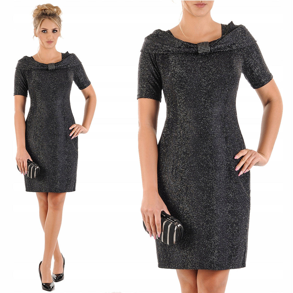 Sukienka Celin — Czarny | color:czarny