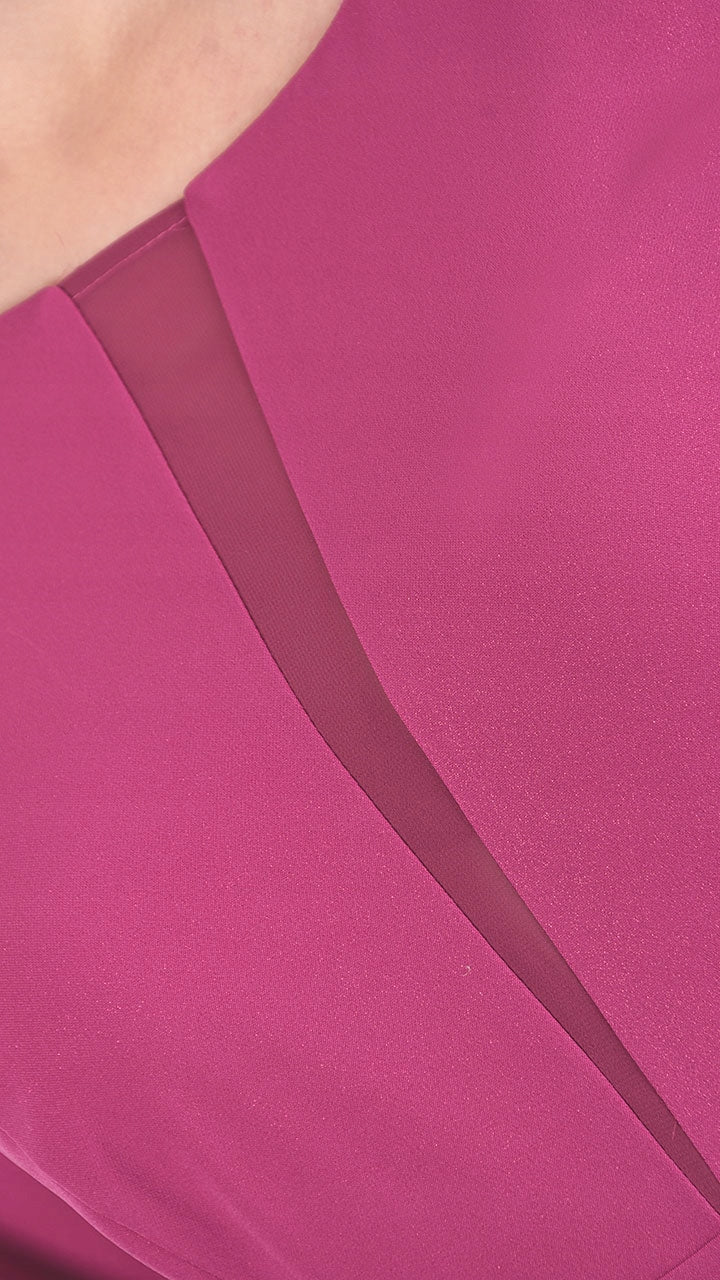Sukienka Kaya II — Amarantowy | color:amarantowy
