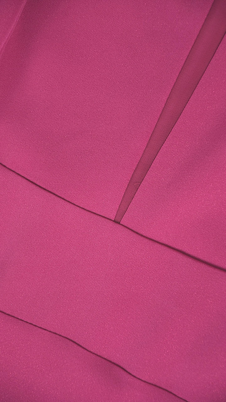 Sukienka Kaya II — Amarantowy | color:amarantowy
