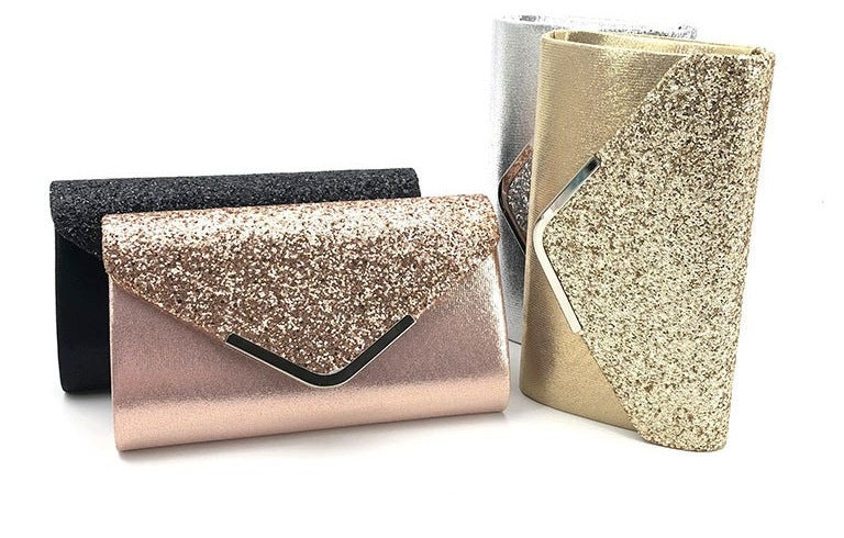 Clutch-Handtasche – goldfarben