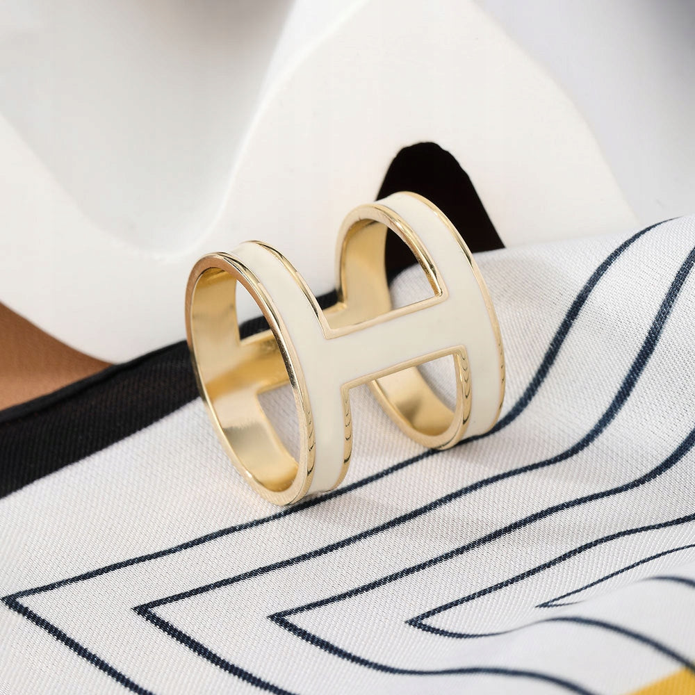 Scarf Ring – Gold-Tone