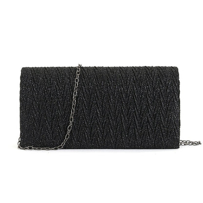Clutch-Handtasche – schwarz