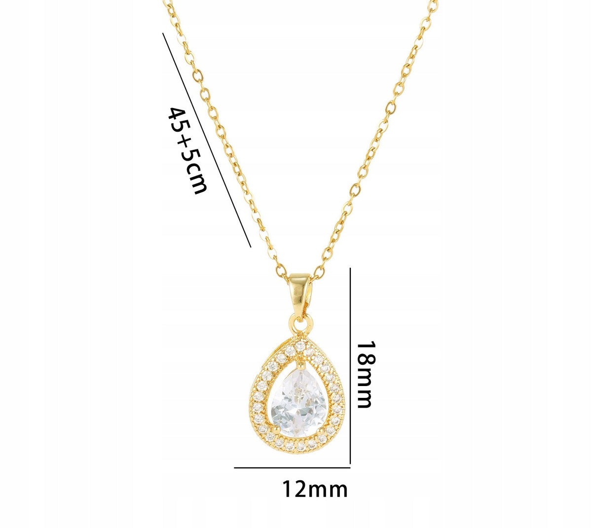 Necklace & Earrings & Ring Set – Gold-Tone & Silver-Tone