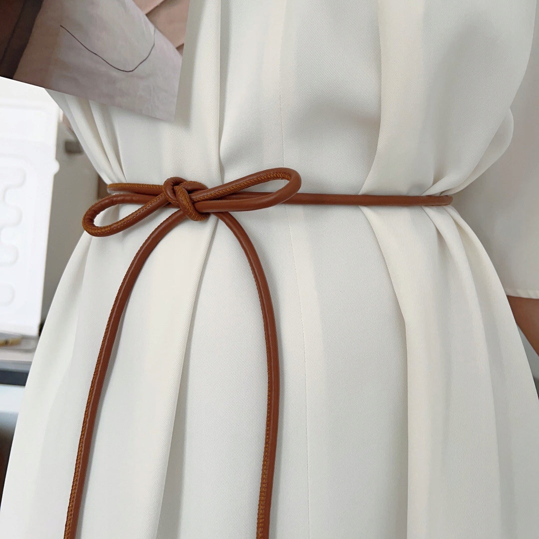 Tie Belt – Light Brown