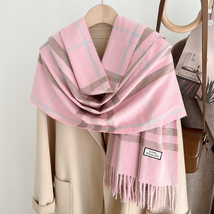 Women's Winter Scarf 200 × 66 cm – Multicoloured
