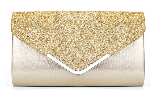 Clutch-Handtasche – goldfarben