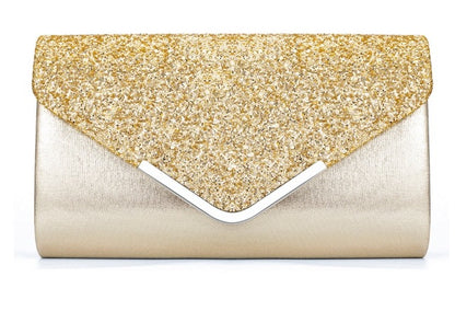Clutch-Handtasche – goldfarben