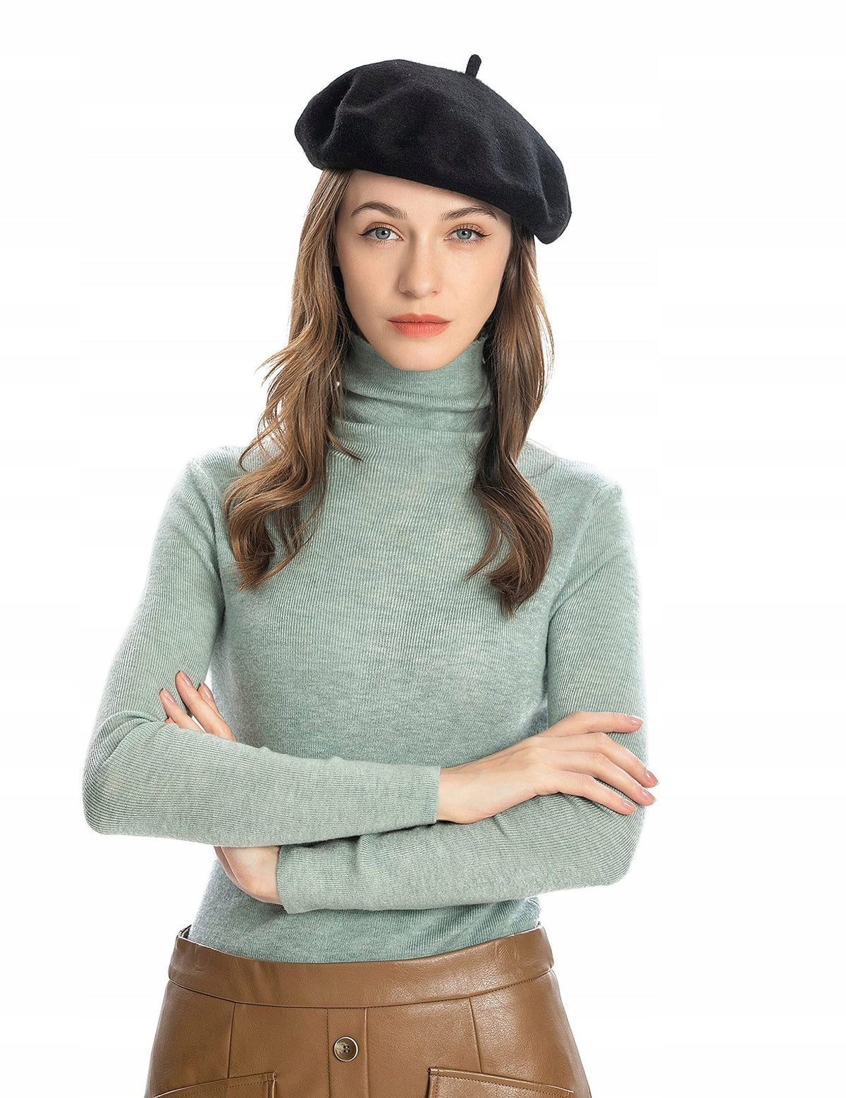 Boina francesa de mujer – negro