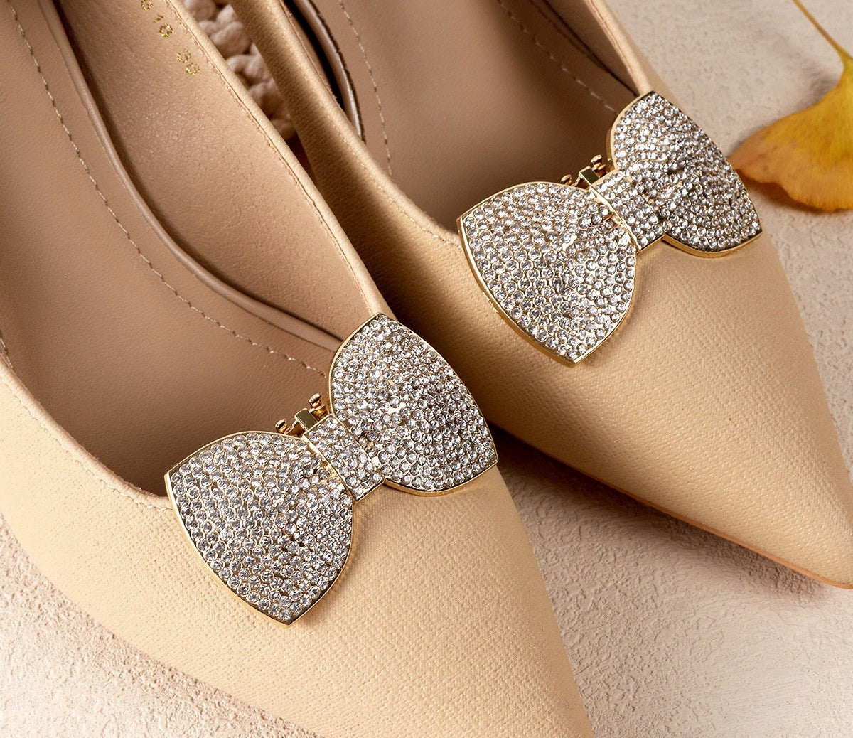 Schuhclips mit Zirkonia