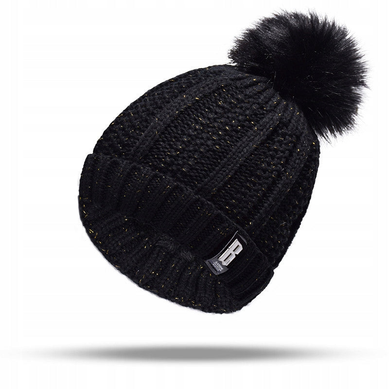 Winter Hat and Snood Set – Black