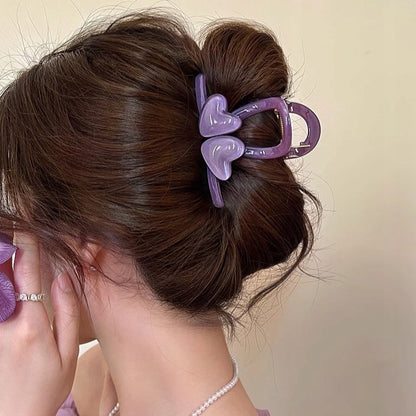 Elegant Banana Hair Clip for Buns and Updos