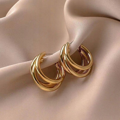 Ohrstecker – goldfarben