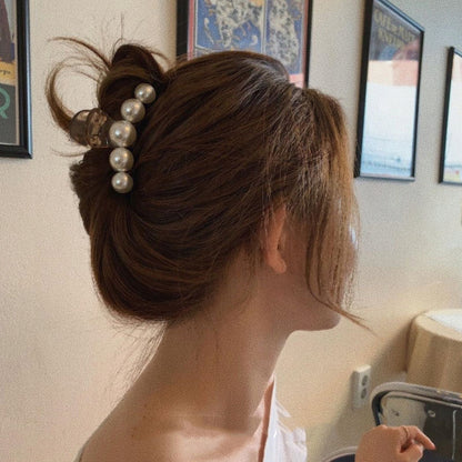 Elegant Banana Hair Clip for Buns and Updos