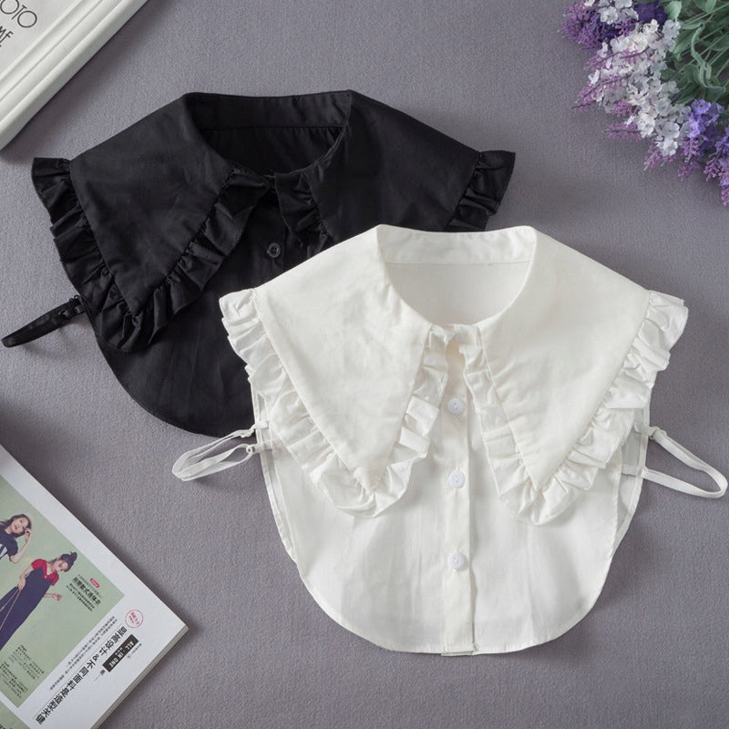 Peter Pan Detachable Collar – White