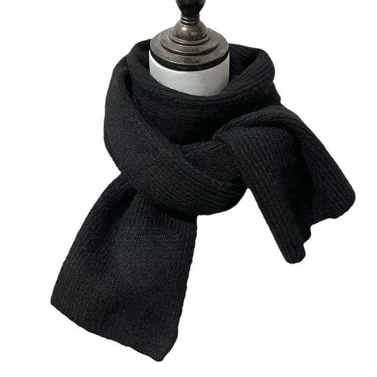 Women's Winter Scarf 160 × 22 cm – Black