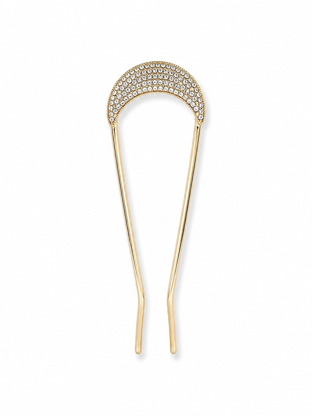 Hair Clip with Rhinestones