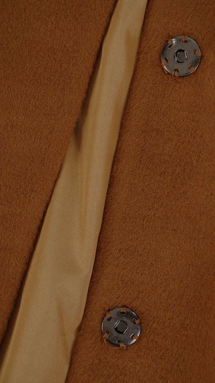 Amelia Elegant Alpaca-Style Autumn Coat