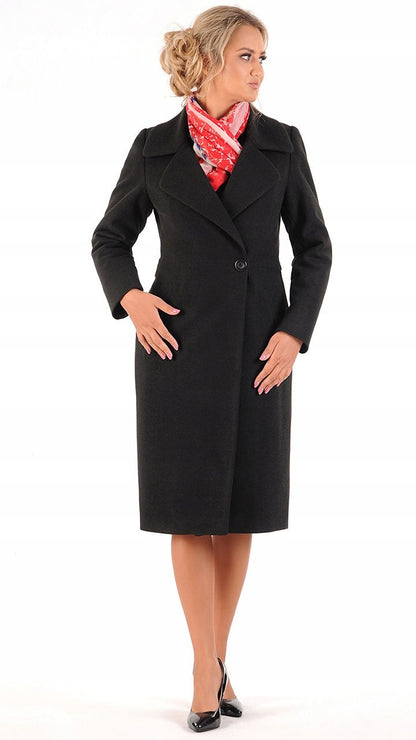 Paola Stylish Felted Autumn Coat