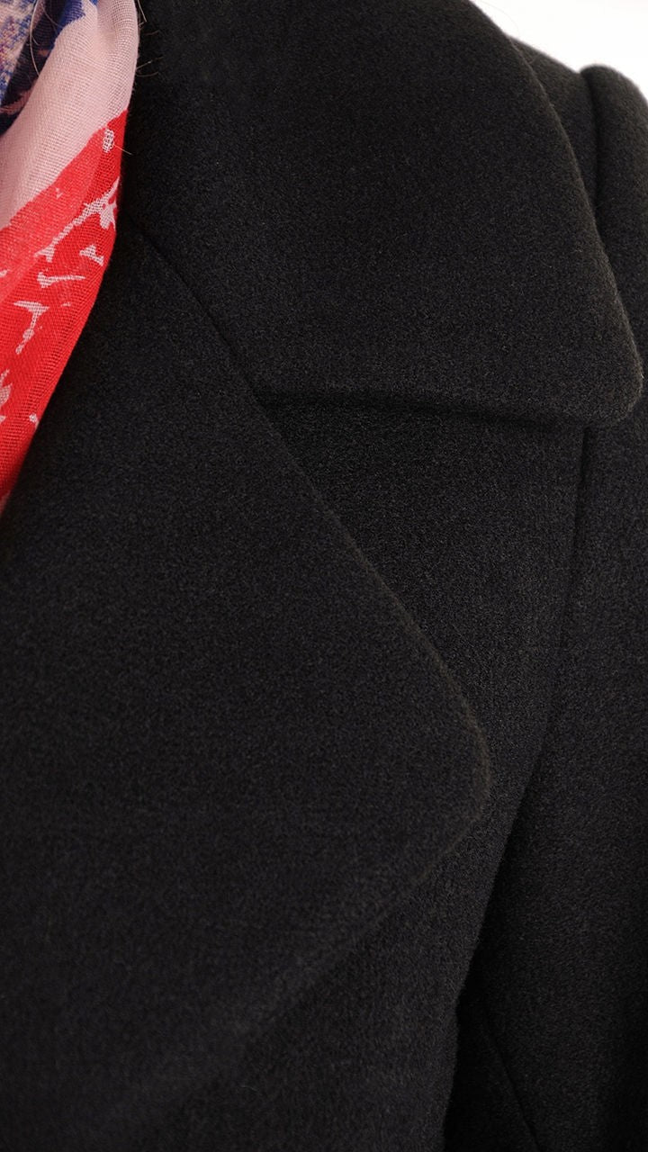 Paola Stylish Felted Autumn Coat