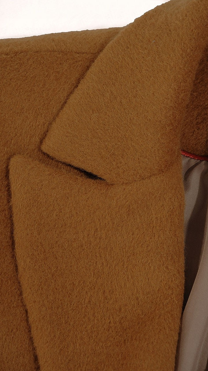 Sofia Elegant Alpaca-Style Autumn Coat