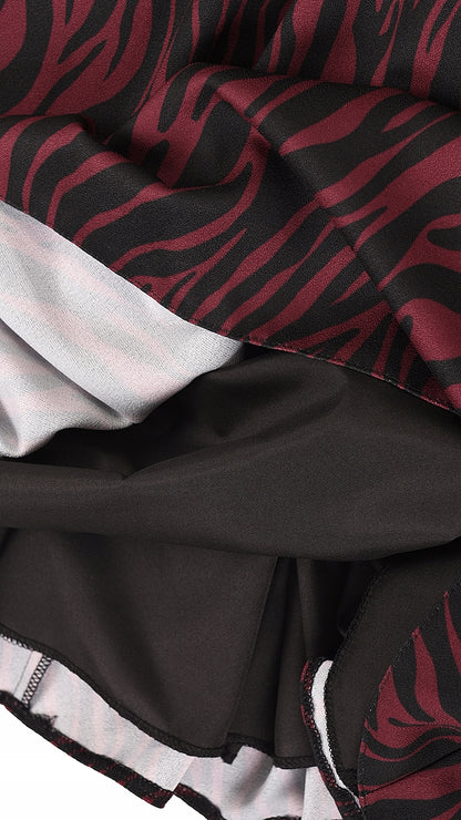 Sukienka Naomi III letnia damska na wesele elegancka na komunie wizytowa | color:bordowy