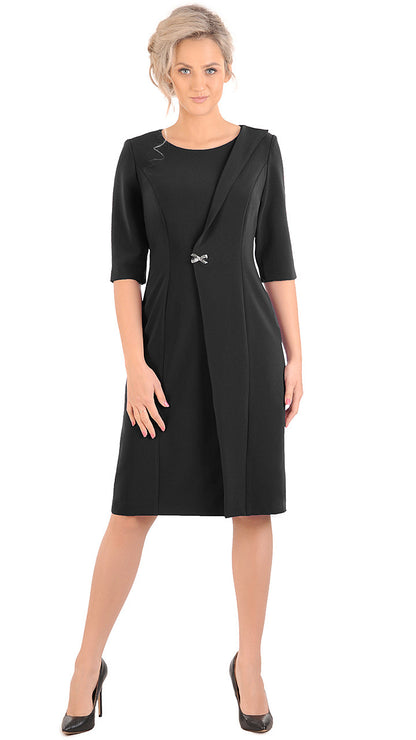 Elegancka sukienka Alexis II | color:czarny