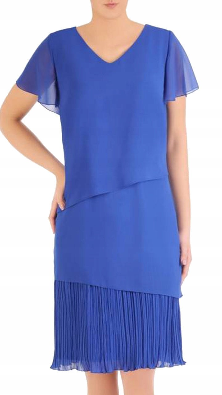 Chiffon-Midikleid Amanda