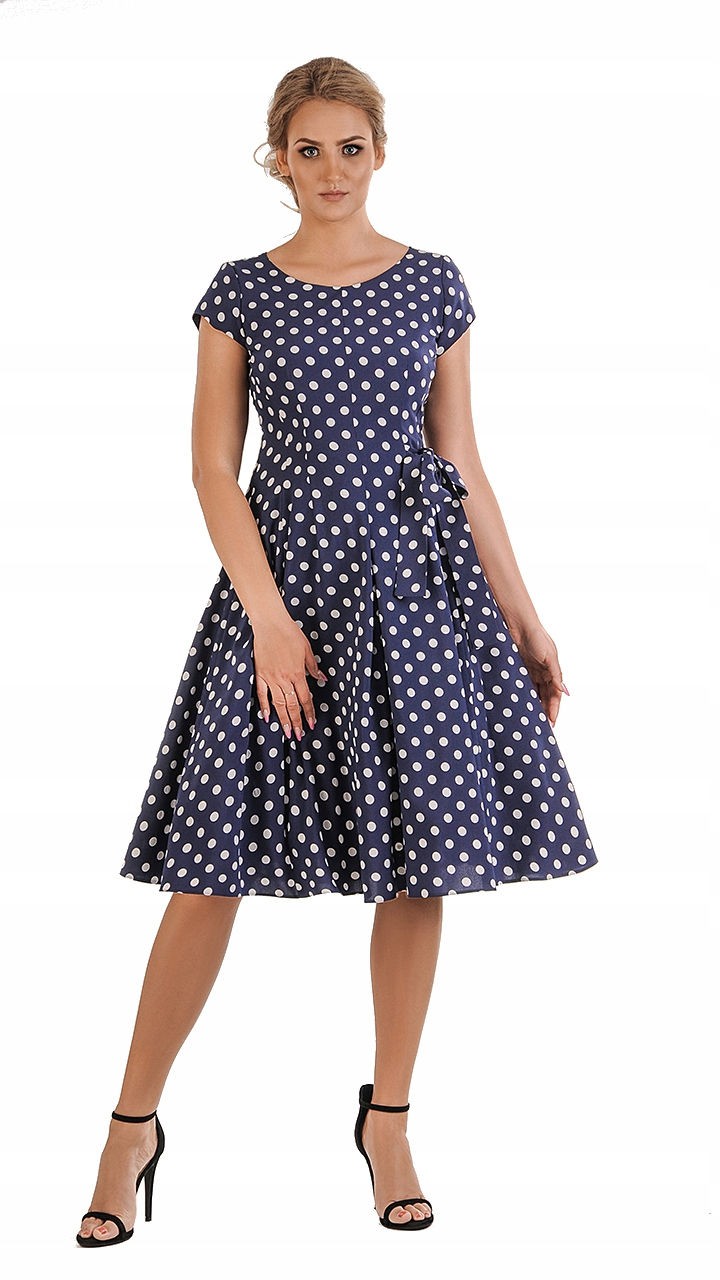 Sukienka Cleo4 letnia damska na wesele elegancka na komunie wizytowa
