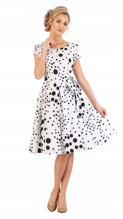 Cleo7 Summer Polka-Dot Dress