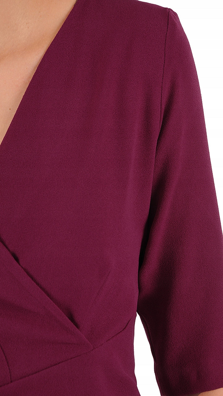 Sukienka ELIZA | color:bordowy
