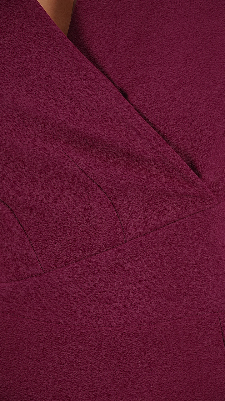 Sukienka ELIZA | color:bordowy