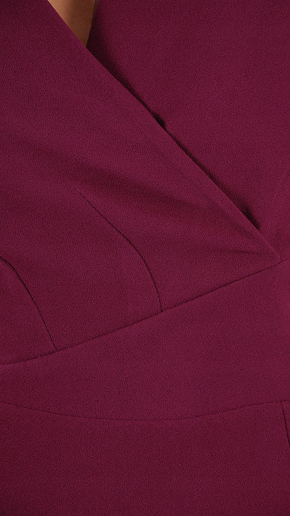 Sukienka ELIZA | color:bordowy