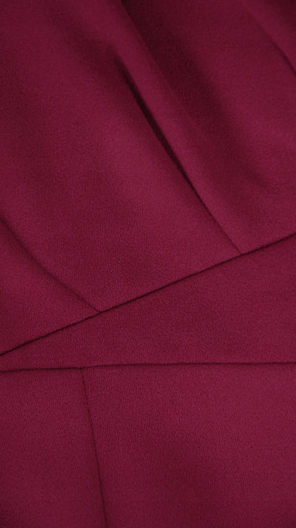 Sukienka ELIZA | color:bordowy