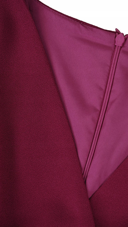 Sukienka ELIZA | color:bordowy
